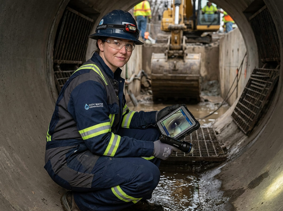 Sewer Line Inspection & Replacement in Saint Jo